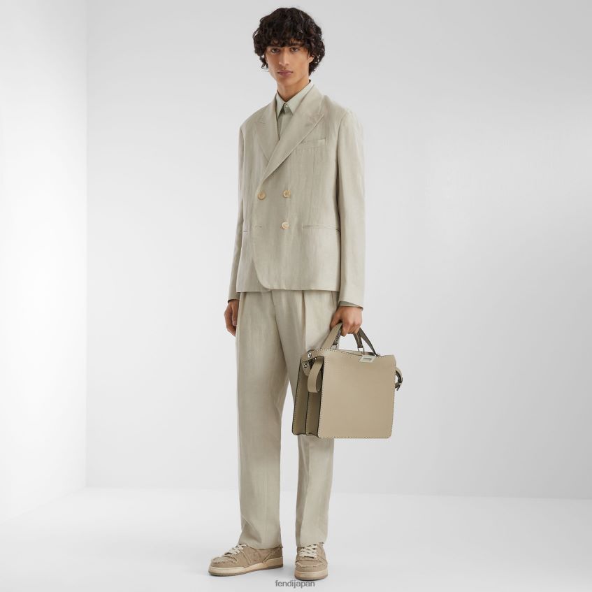 jp Fendi 男性 リネンジャケット グレー 20L42T1914 衣服