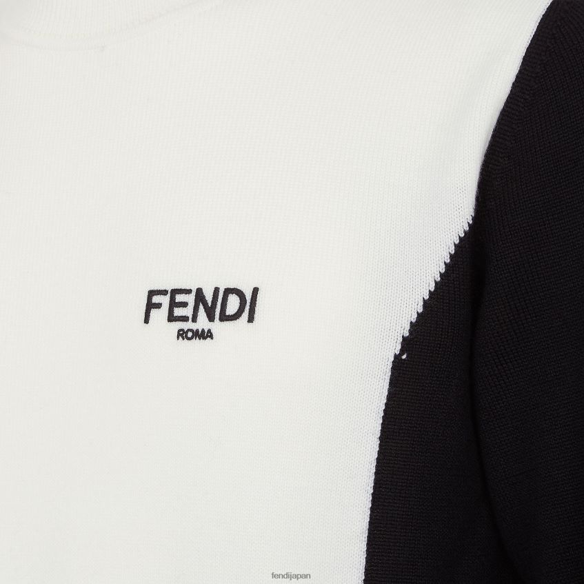 jp Fendi 男性 ニットセーター 白 20L42T2107 衣服