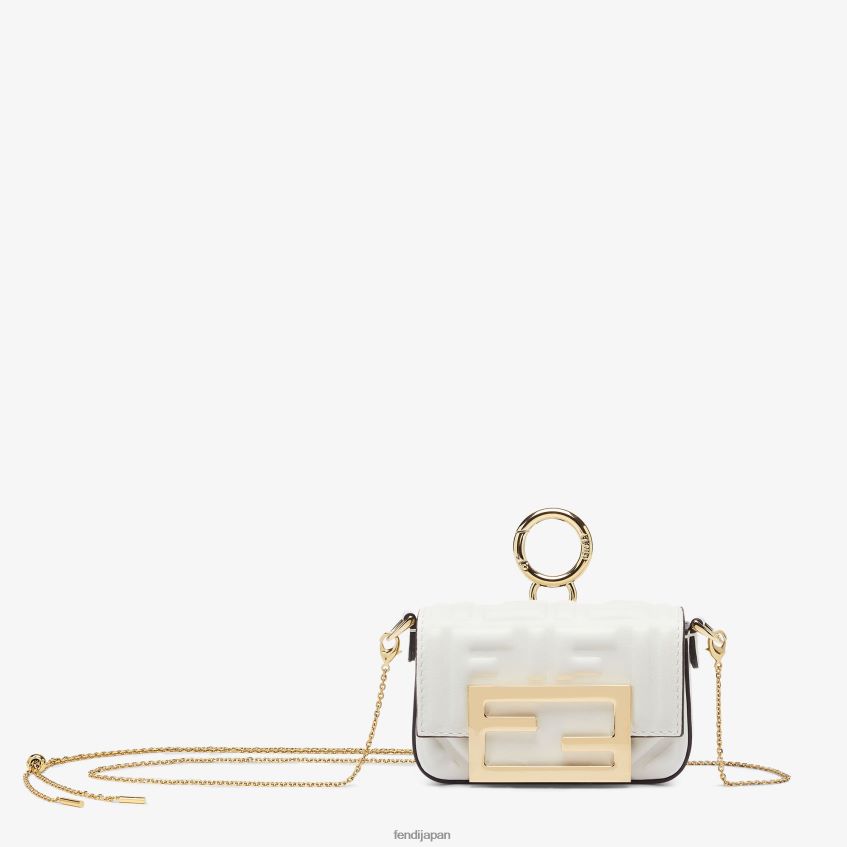 jp Fendi 女性 ナッパレザーチャーム 白 20L42T504 アクセサリー