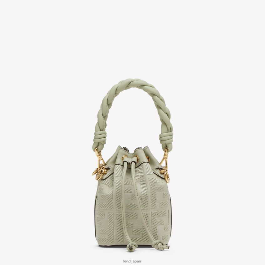 jp Fendi 女性 FFキャンバスミニバッグ 緑 20L42T713 アクセサリー